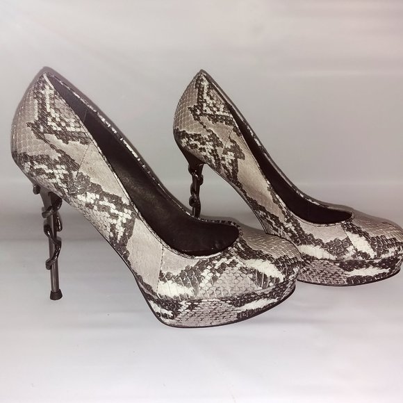 House of Harlow 1960 Shoes - House of Harlow 1960 Stormy Snake Heels Size 38